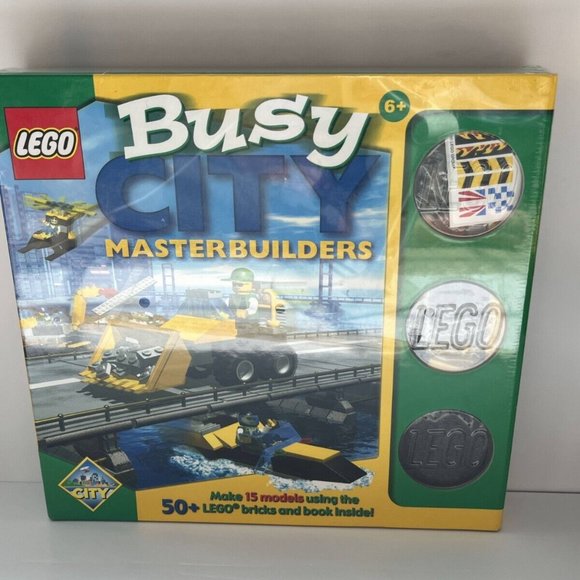 LEGO Master Builders Busy City 50 Bricks & Instruction Book Make 15 Models NIB - Picture 16 of 16